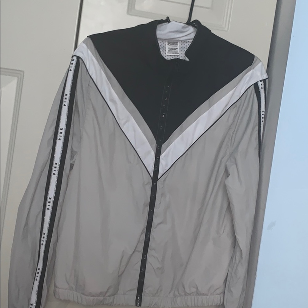 Pink Victoria’s Secret Windbreaker